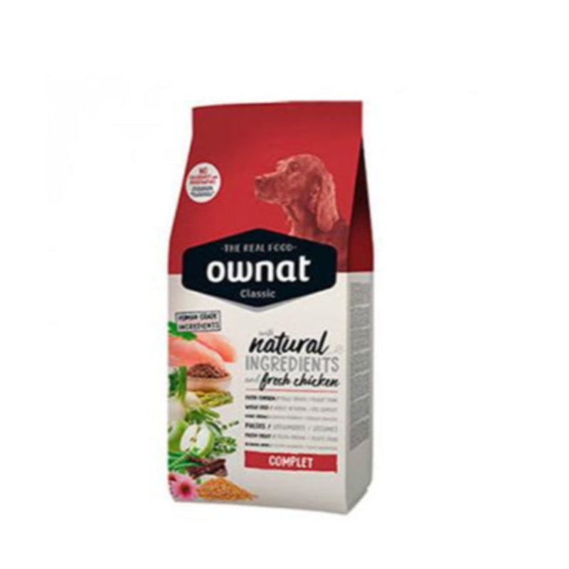 OWNAT - CROQUETTE CHIEN COMPLET AU POULET 4KG