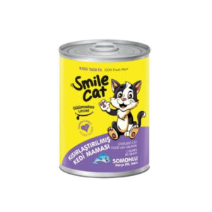 SMILE CAT - BOUCHEES CHAT STERILISE AU SAUMON 400GR