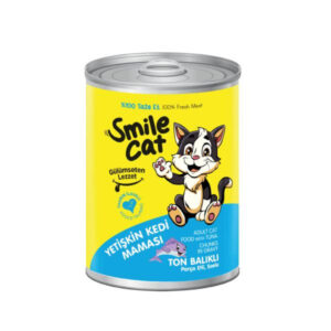 SMILE CAT - BOUCHEES CHAT ADULT AU THON 400GR