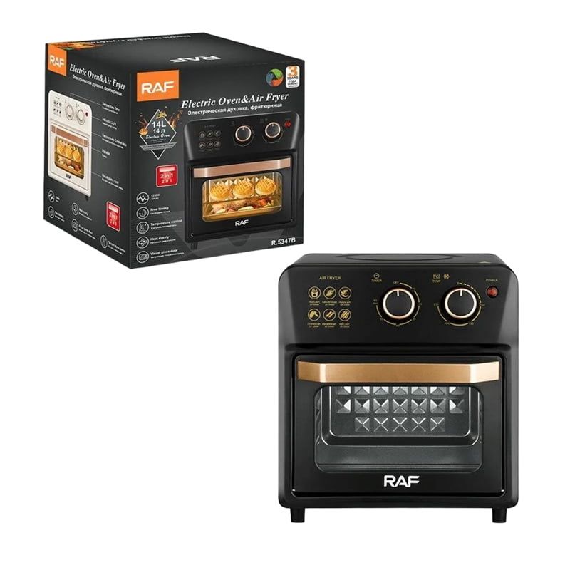 Friteuse four RAF 14L 1250w noir (R.5347B) 1 Friteuse four RAF 14L 1250w noir (R.5347B)