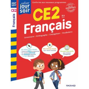 Français CE2 - Cahier Jour Soir