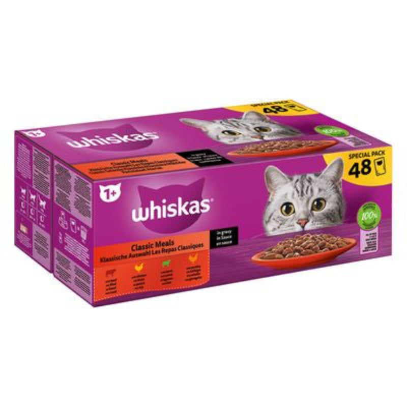WHISKAS - PACK POCHON TASTY MIX EN SAUCE 48*85GR 1 EBBDD B B CACD