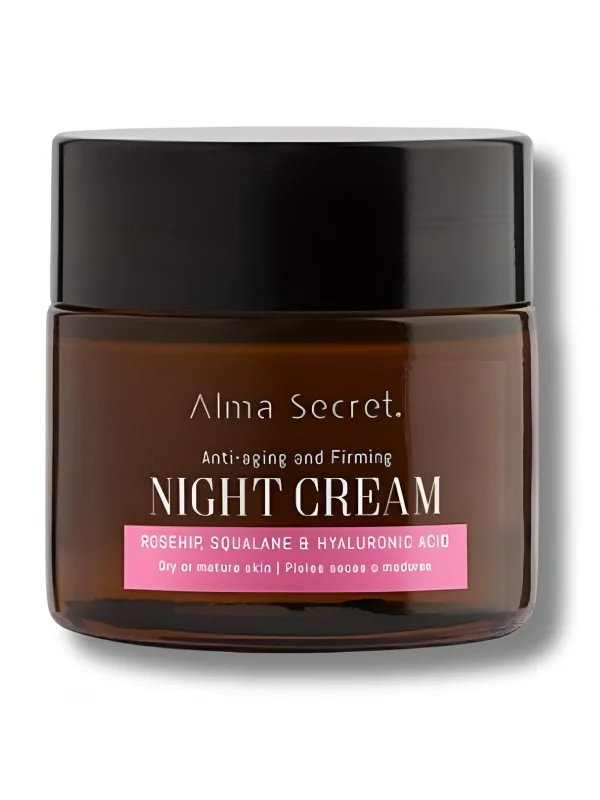 ALMA SECRET – CREME DE NUIT HYDRATANTE ANTI AGE 50ML 1 ALMA SECRET CREME DE NUIT HYDRATANTE ANTI AGE ML webp