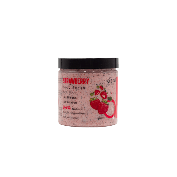 AZAL Gommage Pour Corps Et Visage – Fraises GM-FR-220 1 AZAL Gommage Pour Corps Et Visage Fraises GM FR png