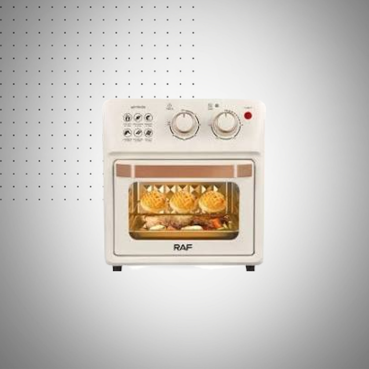 FOUR/ AIR FRYER RAF R.5347W 14L 1250W 1 FOUR/ AIR FRYER RAF R W L W