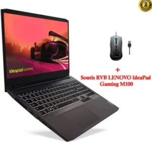 Pc Portable Gamer LENOVO IDEAPAD ach AMd Ryzen GO RTX Noir