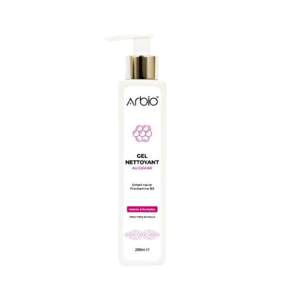 Arbio gel nettoyant au Caviar 200ml (date proche 06/2026) 1 Arbio gel nettoyant au Caviar ml jpg
