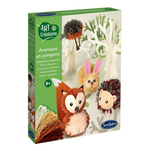 Art & Créations Animaux en Pompons Sentosphère 1 Art Creations Animaux en Pompons Sentosphere e jpg
