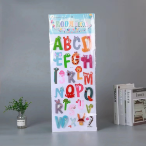 Autocollants Muraux Alphabet ABC et Anniversaire