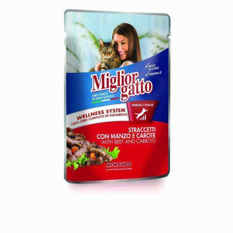MIGLIOR GATTO - POCHON BOEUF ET CAROTTE 100 GR 1 BBBBBB dfcf ace ebf