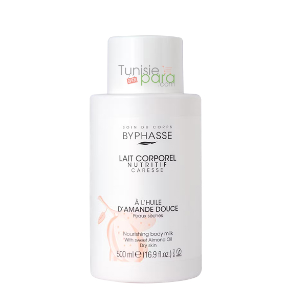 BYPHASSE LAIT CORPOREL HUILE AMANDE DOUCE 500 ml 1 BYPHASSE LAIT CORPOREL HUILE AMANDE DOUCE ML NEW jpg