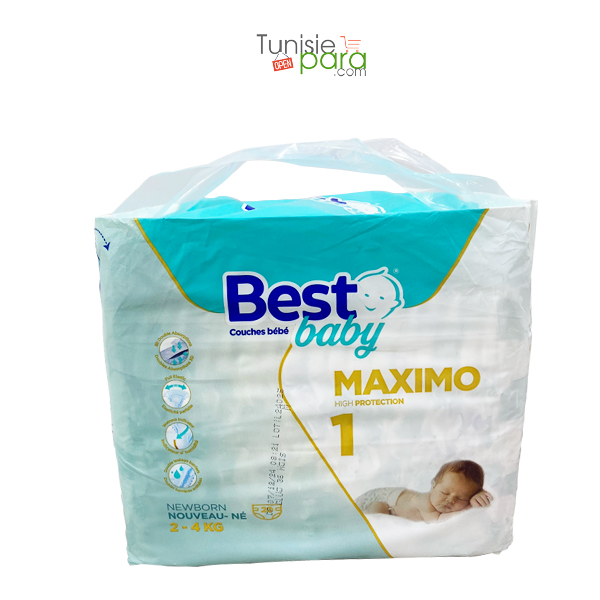 Best Baby couche bébé Maximo nouveau né 2-4kg b/20 1 Best Baby couche bebe Maximo nouveau ne jpg