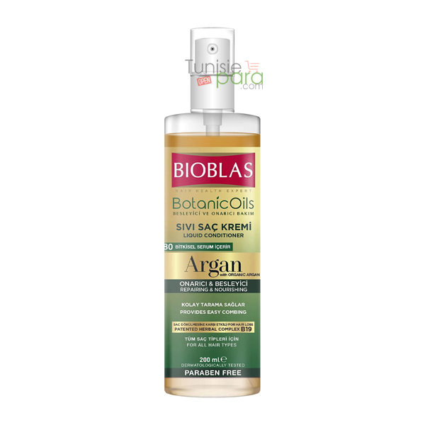 Bioblas Après-Shampoing Liquide à l’Huile d’Argan Organique 200ml 1 Bioblas Apres Shampoing Liquide a lHuile dArgan Organique ml jpg