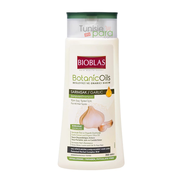 Bioblas Botanic Oils Shampioong à l’Ail 360ml 1 Bioblas Botanic Oils Shampioong a lAil ml jpg