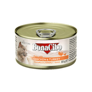 Bonacibo Cat Canned Pate With Chicken Turkey gm