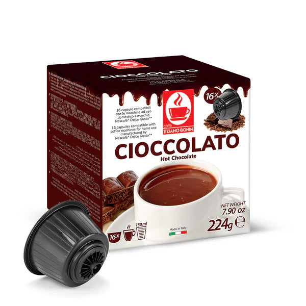 Bonini CIOCCOLATO - Compatible Dolce Gusto (16 capsules) 1 BoniniCioccolato