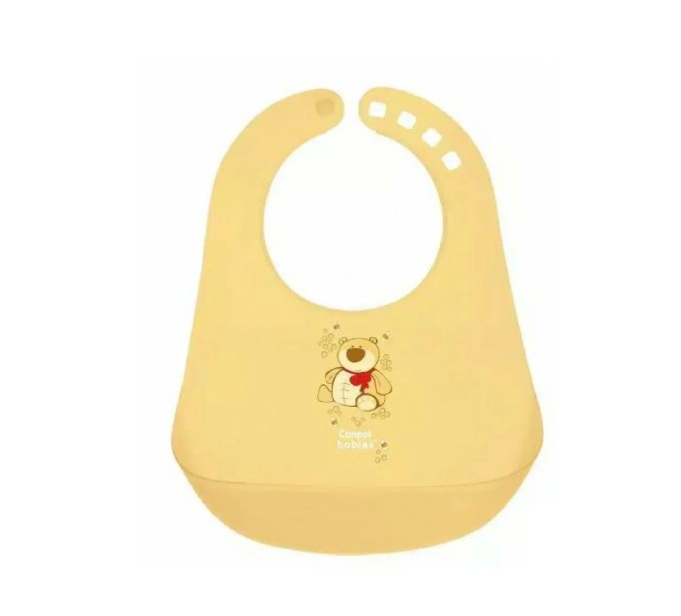 canpol bavoir plasqtique happy animals “jaune”2/404 1 CANPOL BAVOIR JAUNE jpg