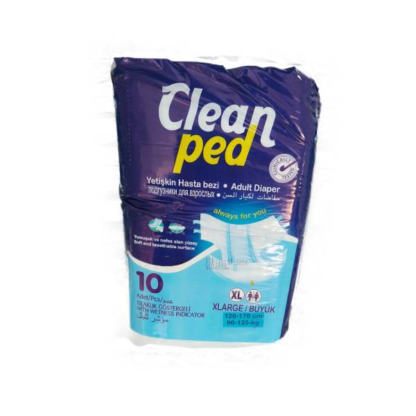 Clean ped Couche adulte (taille L) B10 1 CLEAN PED COUCHE ADULTE jpg