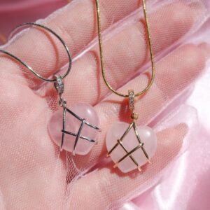 COLLIER RAPUNZEL MIDDLE HEART