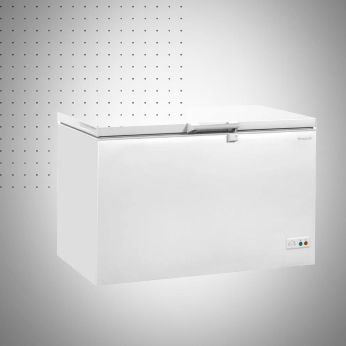 CONGELATEUR/REFROIDISSEUR FOCUS HORIZONTAL 407 LITRES 132CM BLANC 1 CONGELATEUR/REFROIDISSEUR FOCUS HORIZONTAL LITRES CM BLANC