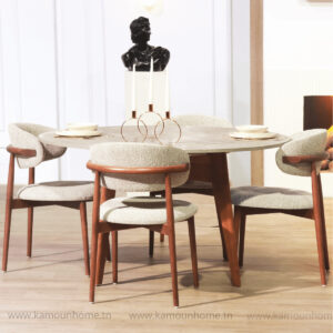 PACK SALLE A MANGER ( TABLE LAGUNA + CHAISES VICTOR )