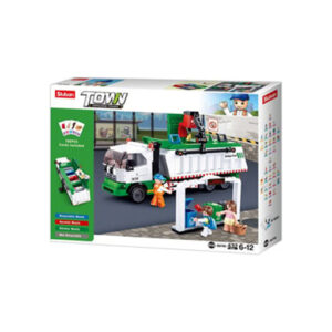 Camion poubelle avec bennes Sluban jpg