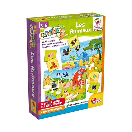 Carotina Les Animaux Lisciani jpeg