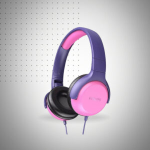 Casque Filaire Avec Micro Pour Enfant &# Rose&# Violet
