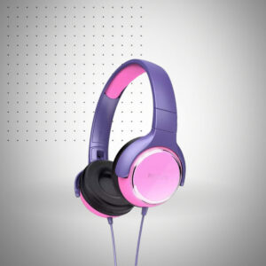 Casque Filaire Avec Micro Pour Enfant &# Rose&# Violet