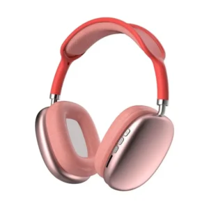 P Plus &# Casque Bluetooth Rouge