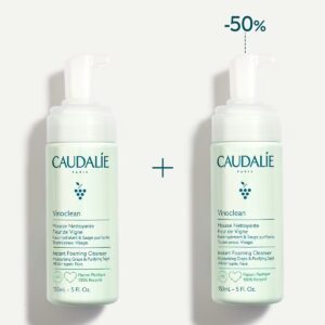 Caudalie Vinoclean Duo mousse nettoyante fleur de vigne jpg