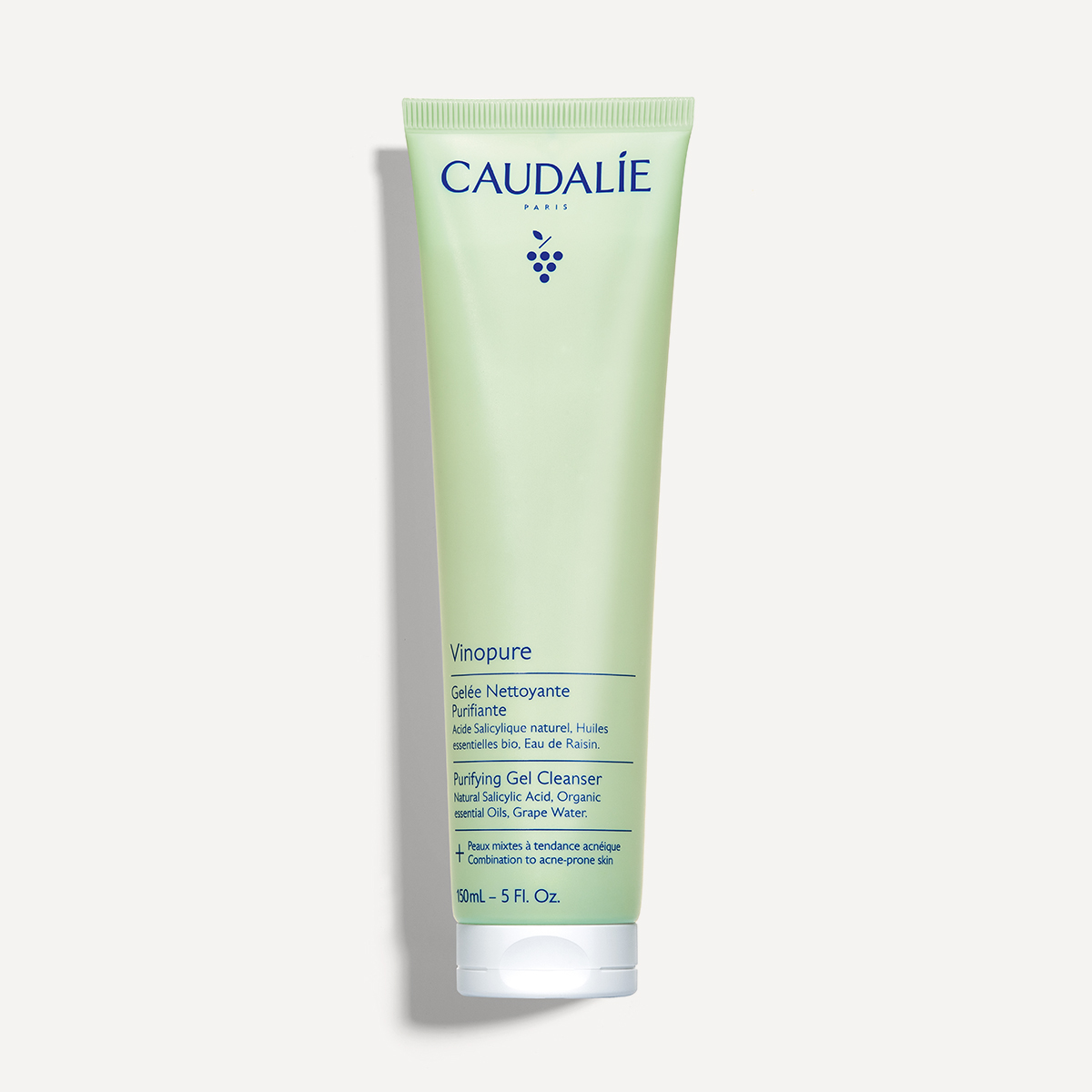 Caudalie Vinopure – Gelée nettoyante purifiante 1 Caudalie Vinopure Gelee nettoyante purifiante jpg