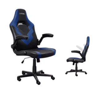 Trust GXT B Riye &# Chaise Gaming Bleu