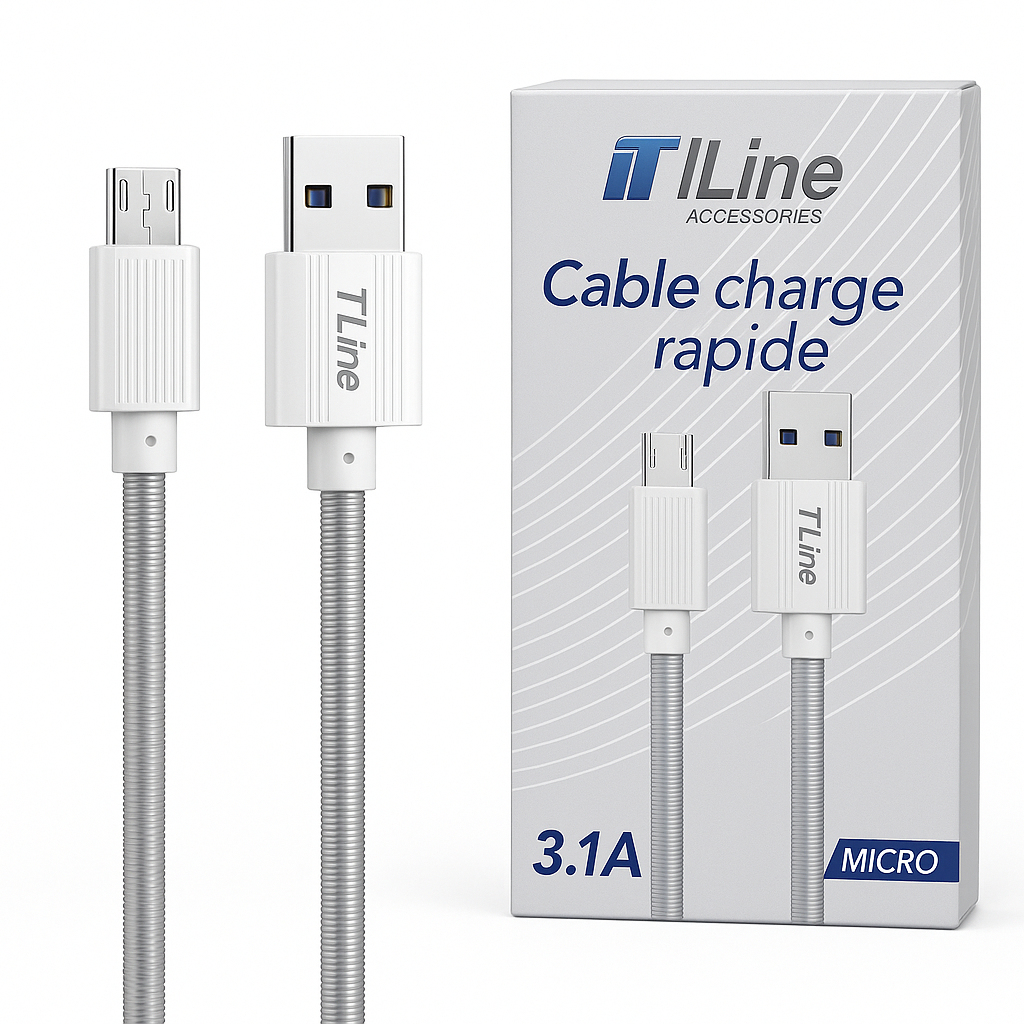 Câble USB vers Micro-USB TLine 1 ChatGPTImagedec