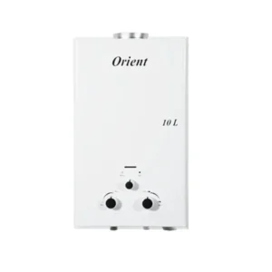 Chauffe Bain ORIENT Litres Gaz Naturel &# Blanc