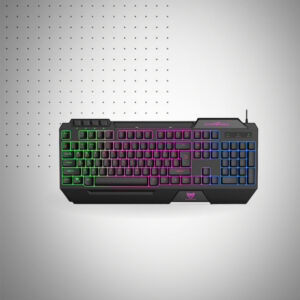 CLAVIER GAMER FILAIRE STAR WAVE AZERTY RGB &# NOIR