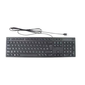 Dell KB &# Clavier Multimédia Français (AZERTY) Noir