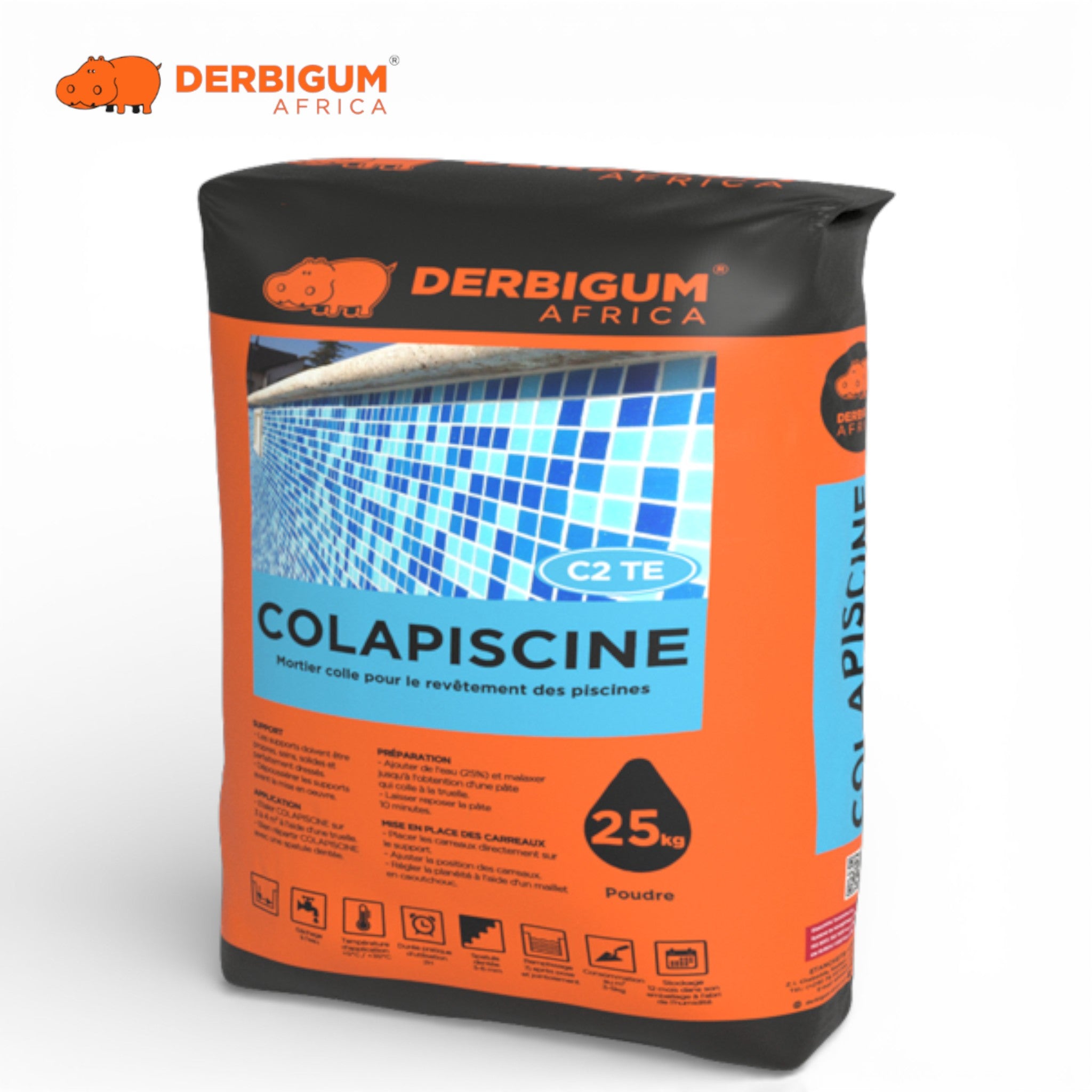 Colle SP Piscine Sac 25kg DERBIGUM 1 ColleSPPiscineSackgDERBIGUM
