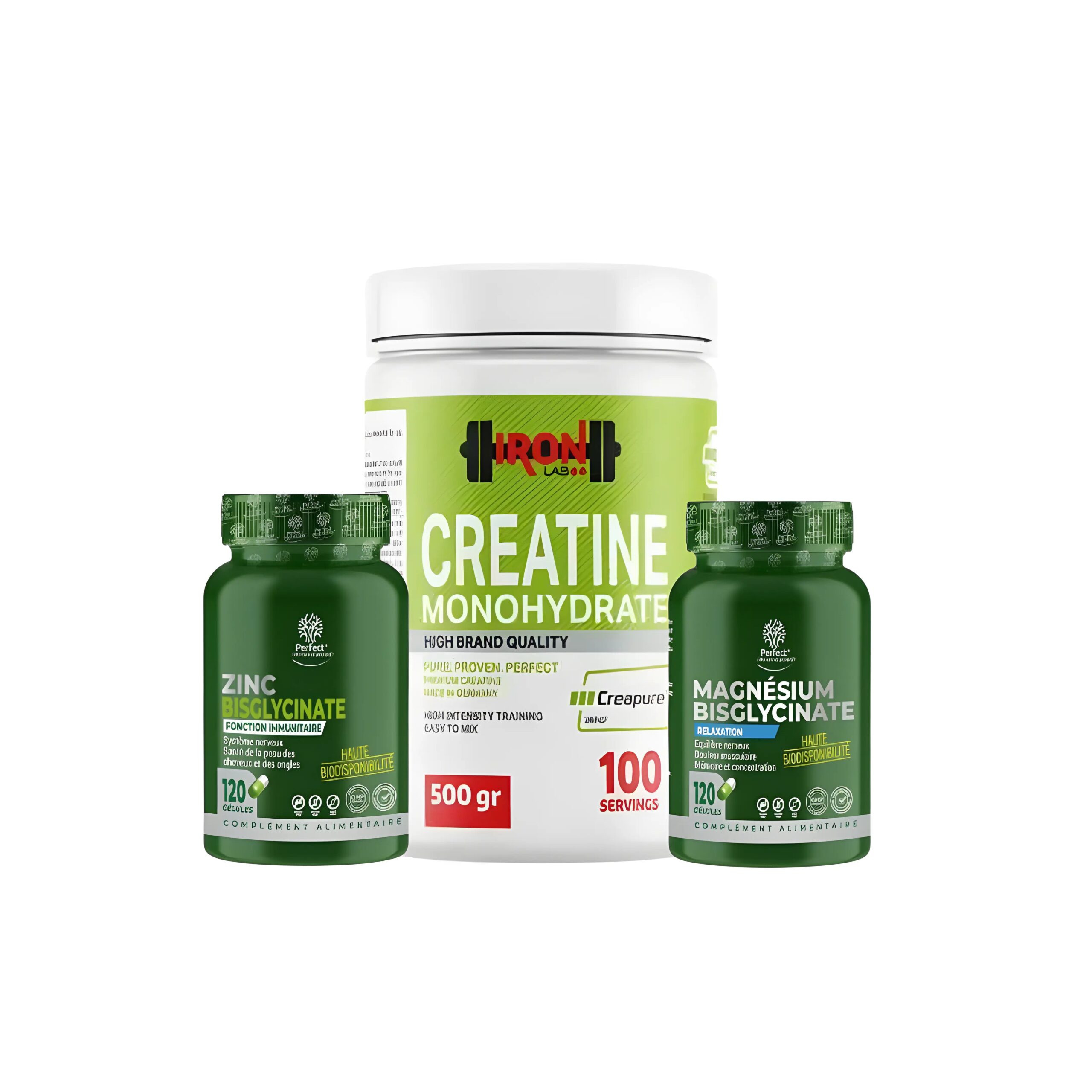 Creapure Creatine Monohydrate Iron G Pack iron lab