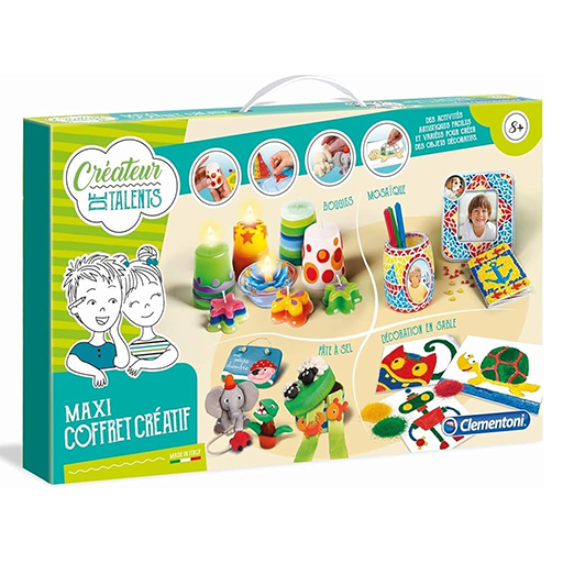 Créateur De Talents-Maxi Coffret Créatif Clementoni 1 Createur De Talents Maxi Coffret Creatif Clementoni jpg