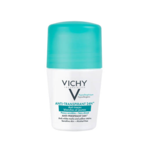 D odorant Vichy anti traces en gros plan
