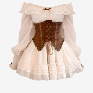 Enchanting Patchwork Dress Articool