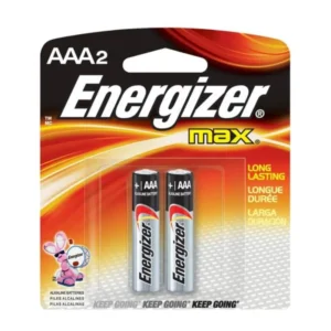 Piles Energizer Max AAA EBP Lot de