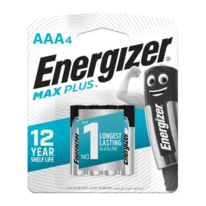 Piles Energizer Max Plus AAA EBP Lot de
