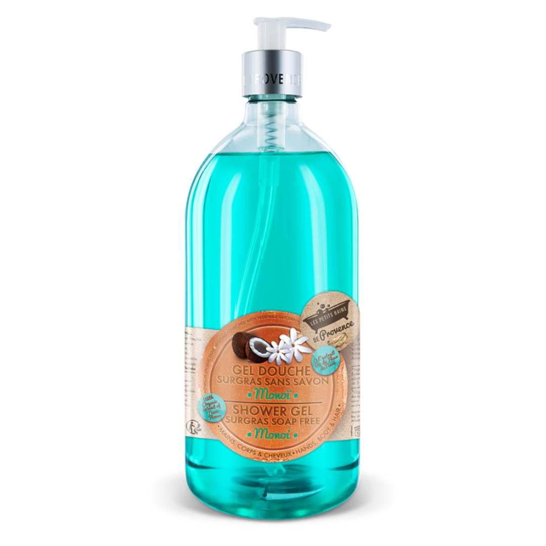 LES PETITS BAINS DE PROVENCE Gel Douche Monoï 1 Flacon gel douche Mono L