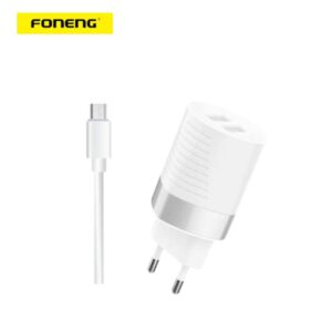 Foneng EU – Chargeur Rapide double USB A Micro