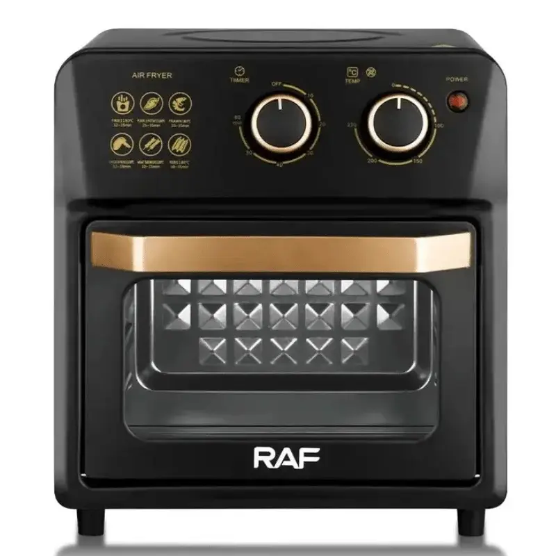 Four Electrique et Air Fryer RAF R.5347B 14L Noir 1 Four Electrique et Air Fryer RAF R B L Noir
