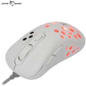 White Shark GM Azrael – Souris Gamer Filaire RGB Blanc