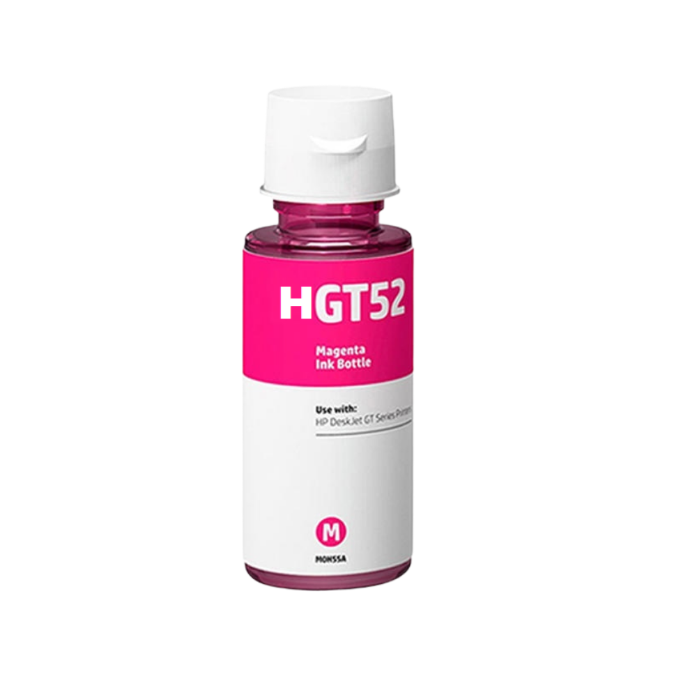 BOUTEILLE D ENCRE HP ORIGINAL GT52 MAGENTA 1 GTM