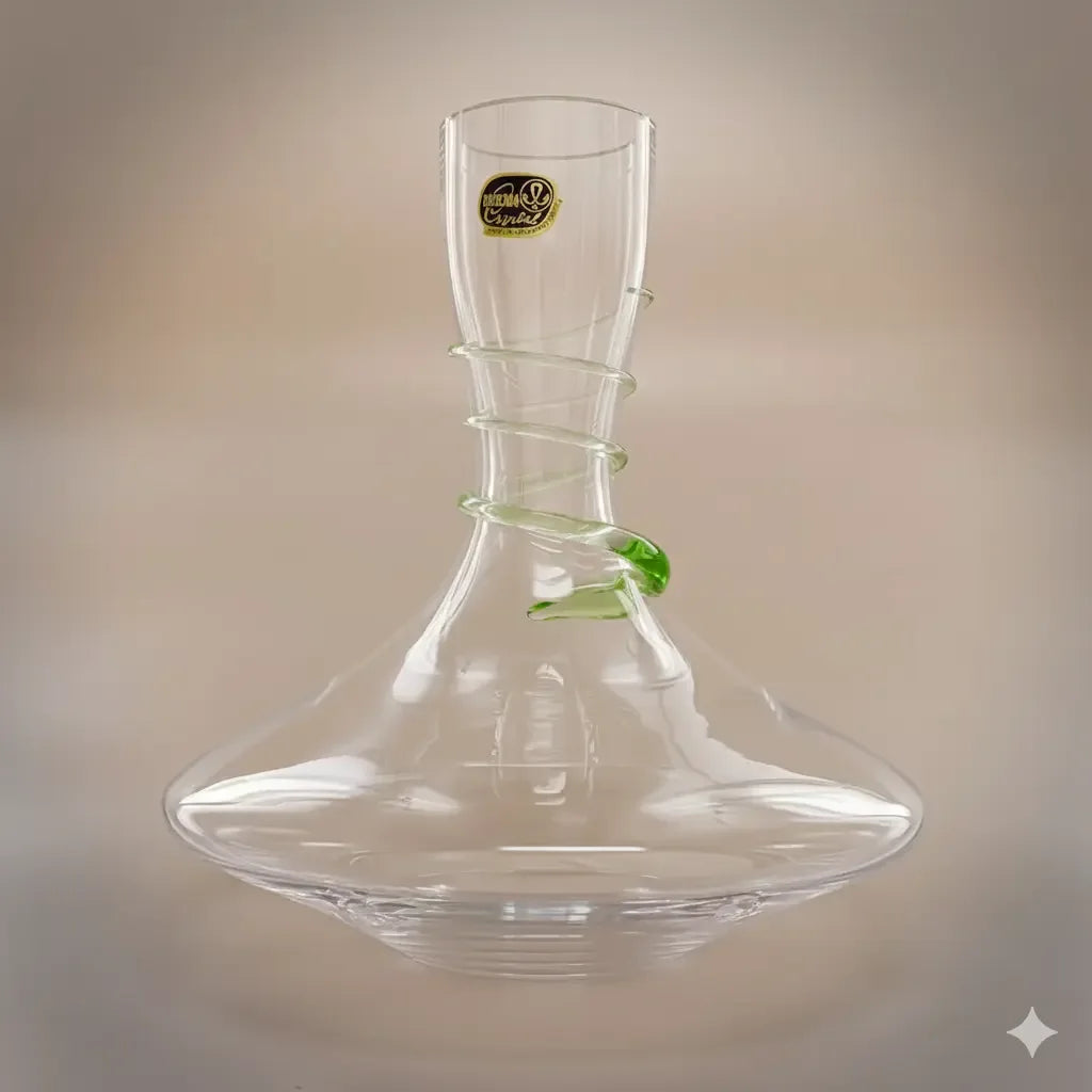 Carafe Spiral 1050 ml – Cristal de Bohême Coloré 1 Gemini Generated Image ovvghovvghovv